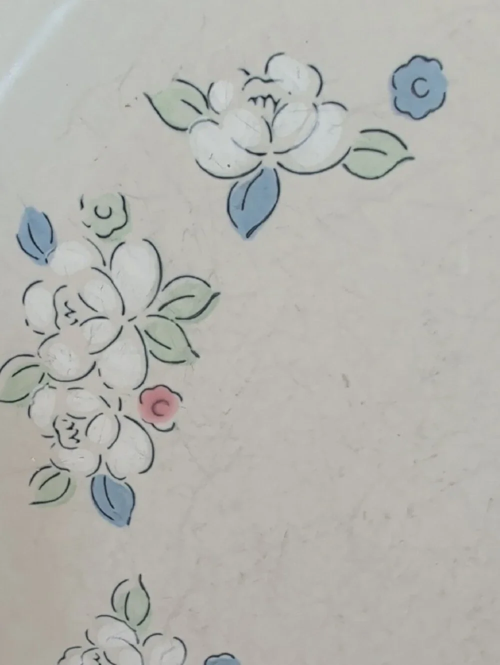 VTG. Hearthside Stoneware, In The Chantilly Fleur De Lune Dinner Plate. Japan